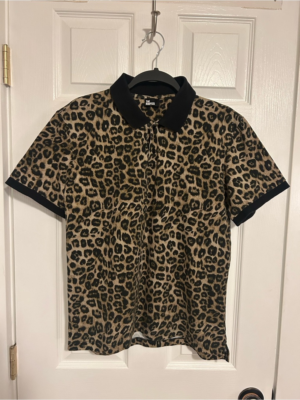 The Kooples Leopard Print Polo